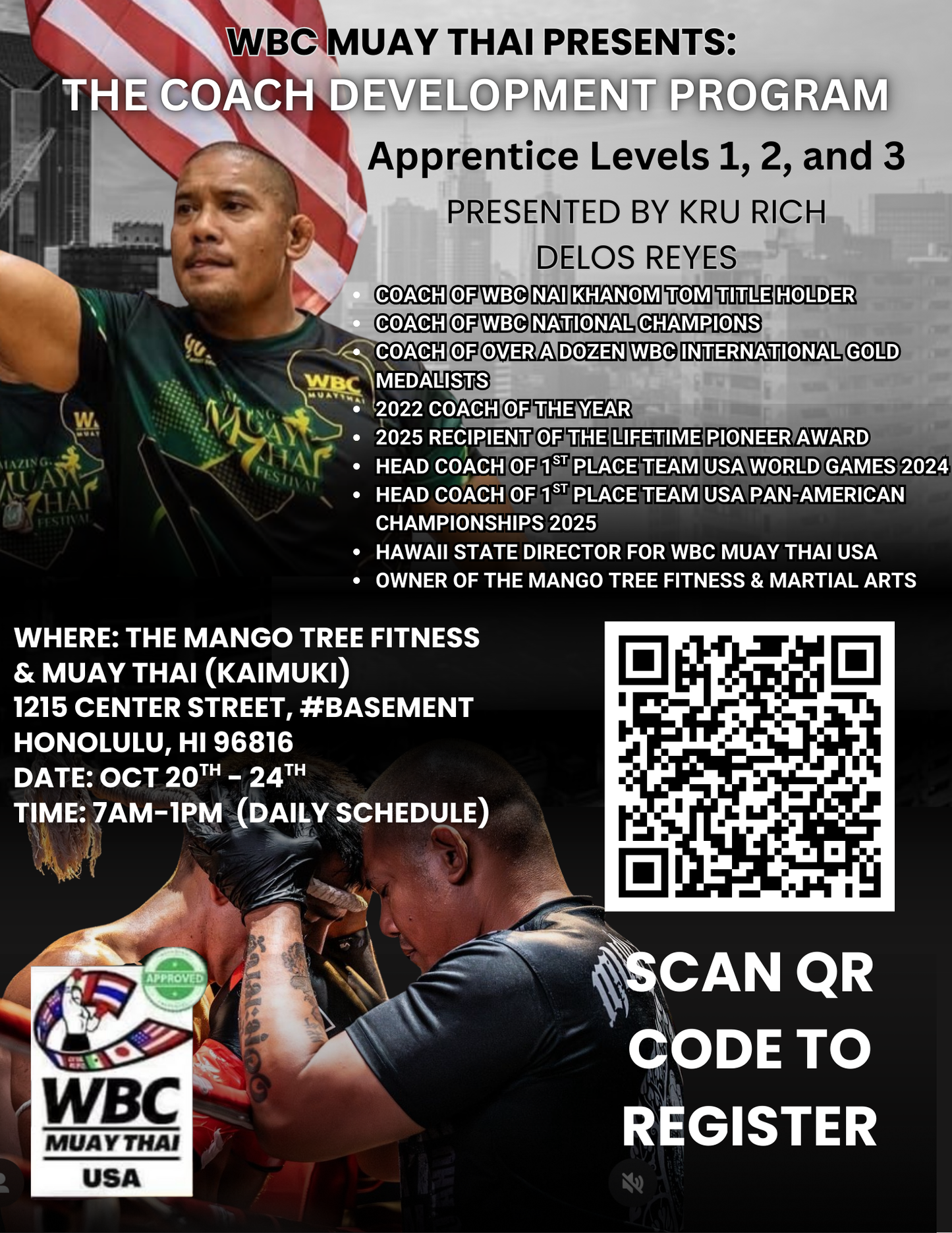 WBC APPROVED COACH CERTIFICATION PROGRAM