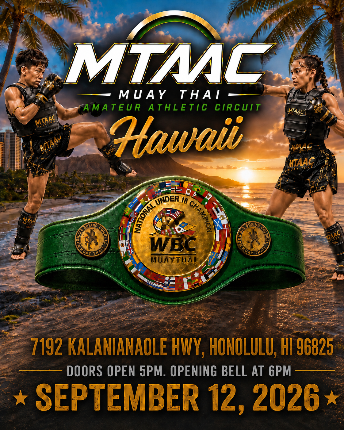MUAY THAI AMATEUR ATHLETIC CIRCUIT